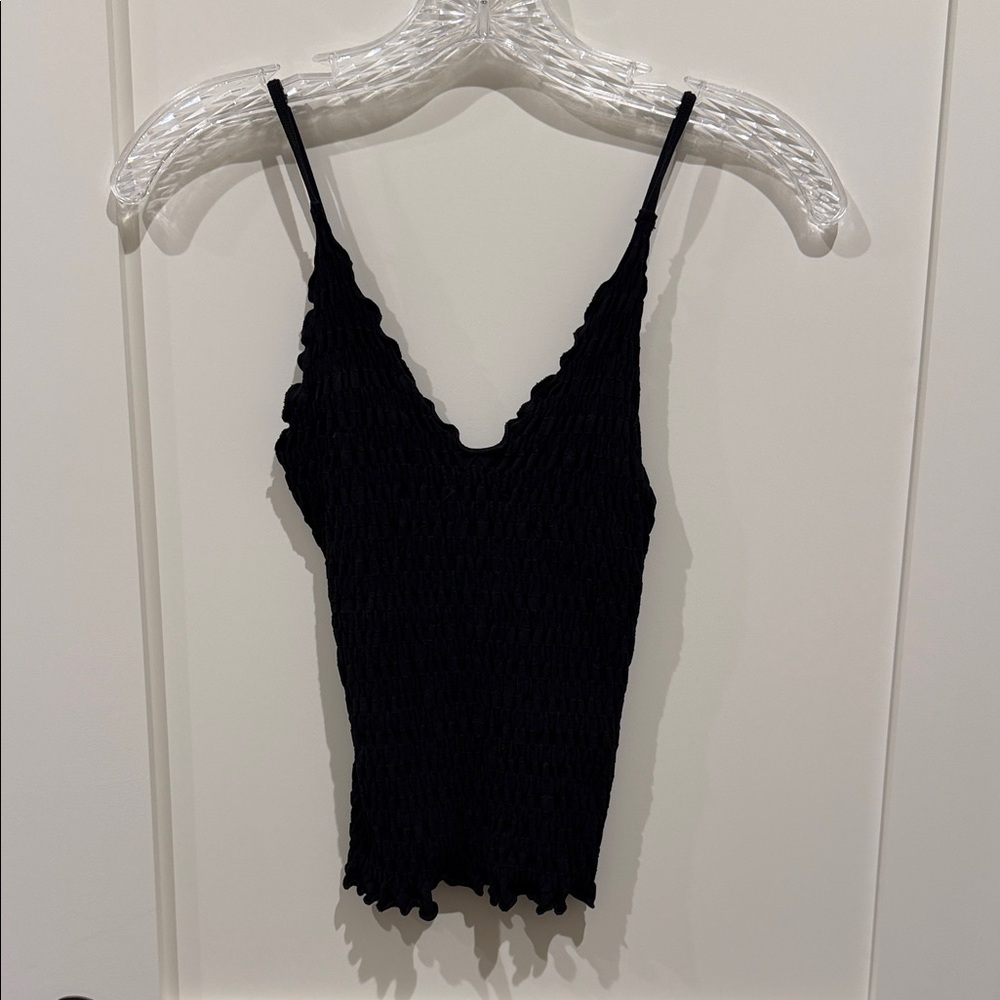 Free People Black Camisole Top NWT
